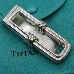 Tiffany & Co. Sterling Silver Signature X Money Clip